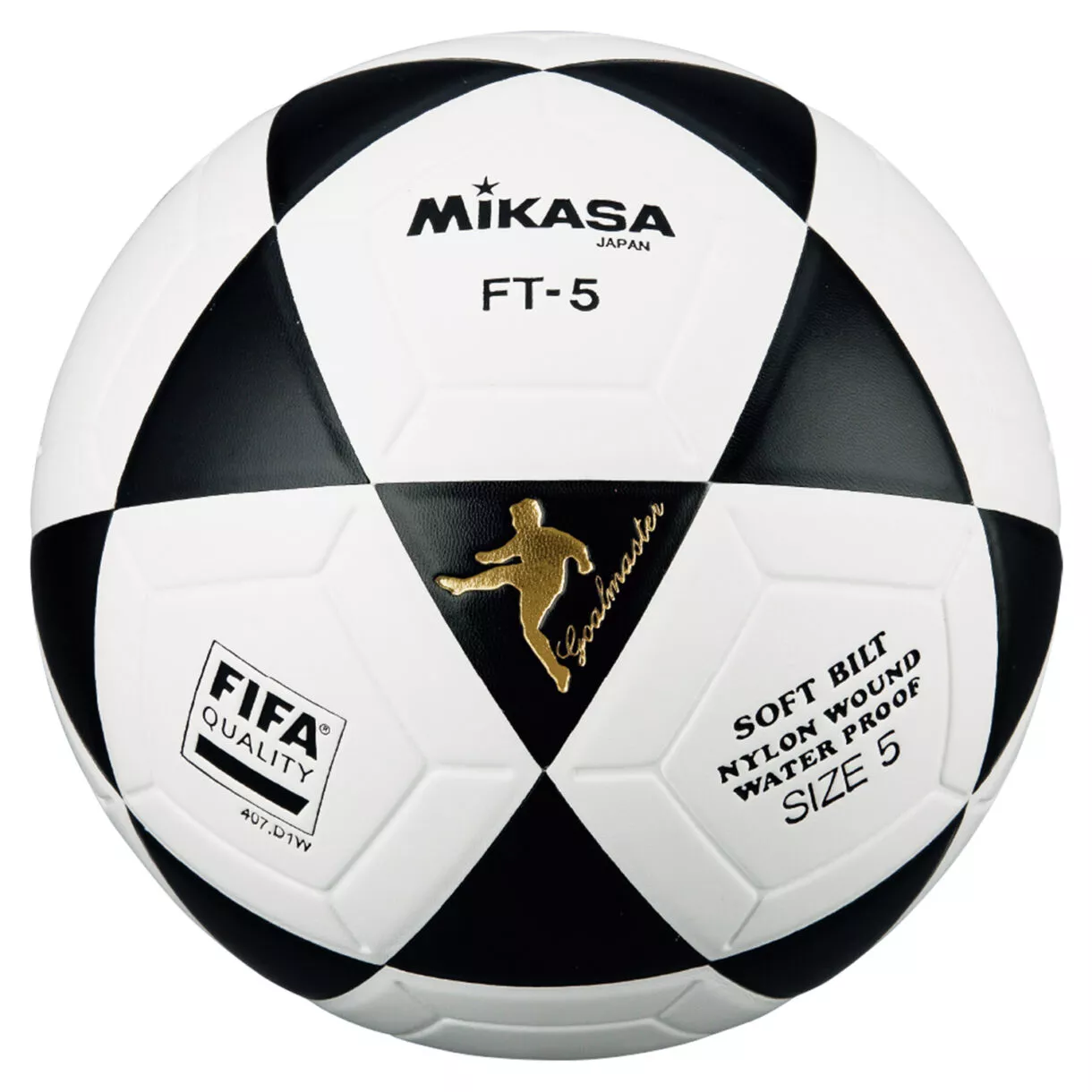 PELOTA PARA FÚTBOL MIKASA FT-5 CUERO FIFA #5 