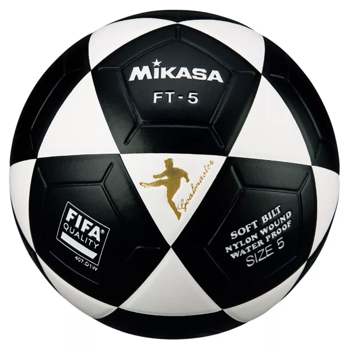 PELOTA PARA FÚTBOL MIKASA FT-5 CUERO FIFA #5