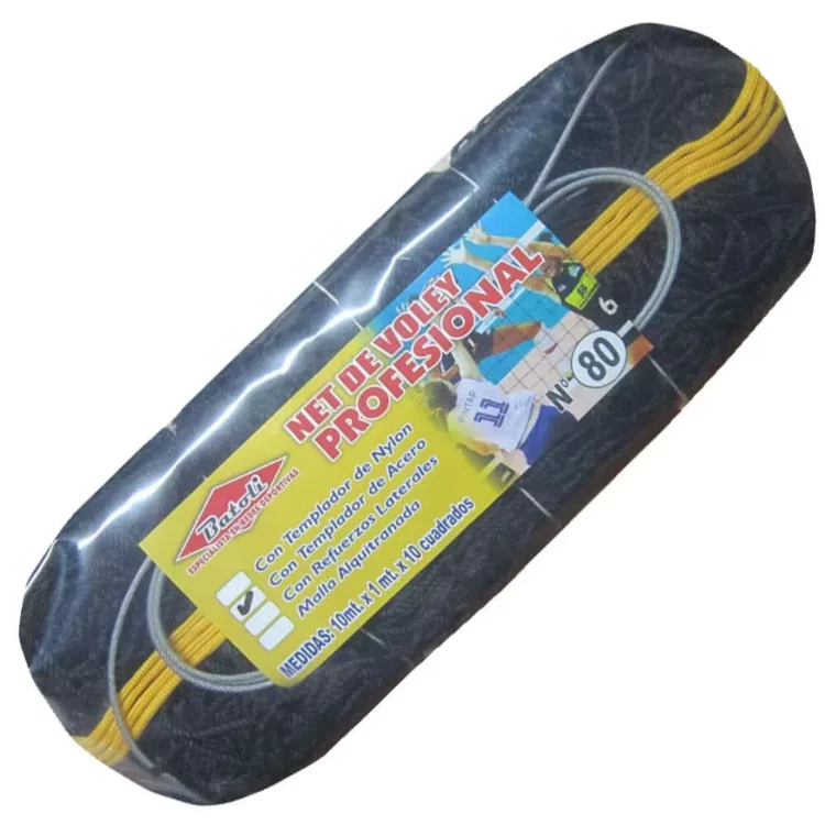 Net De Voley Profesional con cable de acero 10x1x10 - #80 - Imagen 2