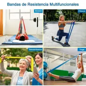 Alternative view of BANDAS ELÁSTICAS ABIERTAS - KIT X3