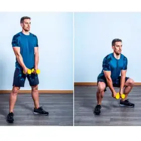 Alternative view of Mancuernas Plastificadas 4 Kg – Par De Pesas