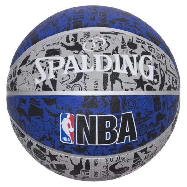 Pelota de Basket Spalding Graffiti NBA Azul #7