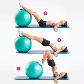 Alternative view of Pelota De Yoga 65 Cm Pilates Fitball Suiza + Inflador
