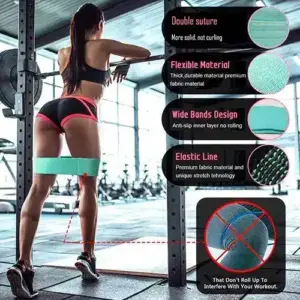 Alternative view of Banda Resistencia Tela Ejercicios Yoga Gym X-FIT