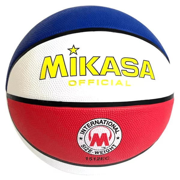 Pelota de Basket Mikasa Oficial Outdoor Tricolor #7