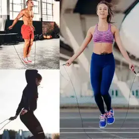 Alternative view of SOGA PARA SALTAR X-FIT CON MANGO ALUMINIO