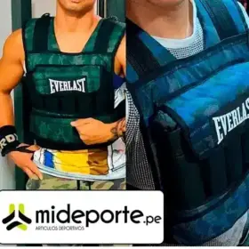 Alternative view of Chaleco Con Peso 10 Kg Regulable Para Calistenia Crossfit Gym