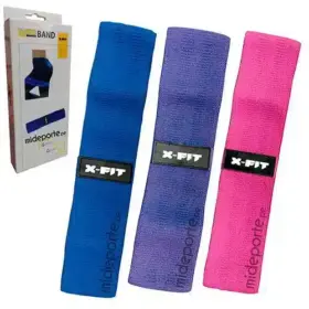 Banda Resistencia Tela Ejercicios Yoga Gym X-FIT