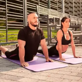 Alternative view of Mat Yoga 15mm Pilates Fitness + Funda