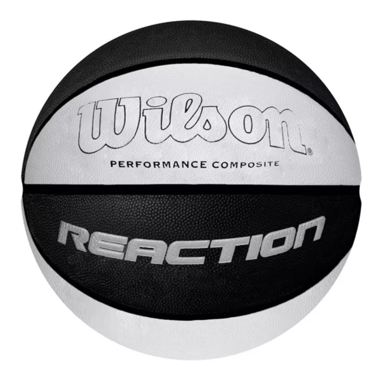 Pelota Basquet Wilson Reaction Nro. 7 – Negro/Gris