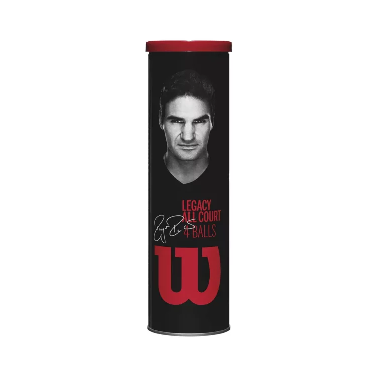 Pelotas De Tenis Rf Legacy Wilson 4 Bolas Todo Terreno