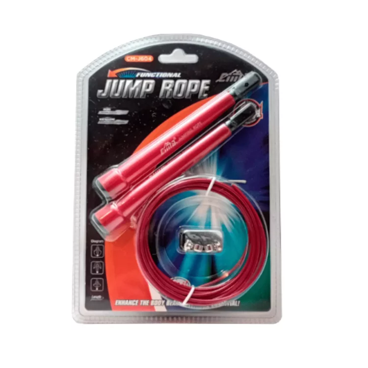 Soga para Saltar Velocidad de Acero Recubierto (Jump Rope)