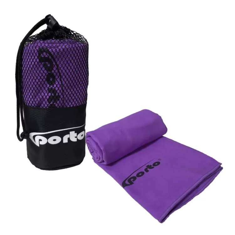 TOALLA DEPORTIVA DE MICROFIBRA 130X80 CM + FUNDA