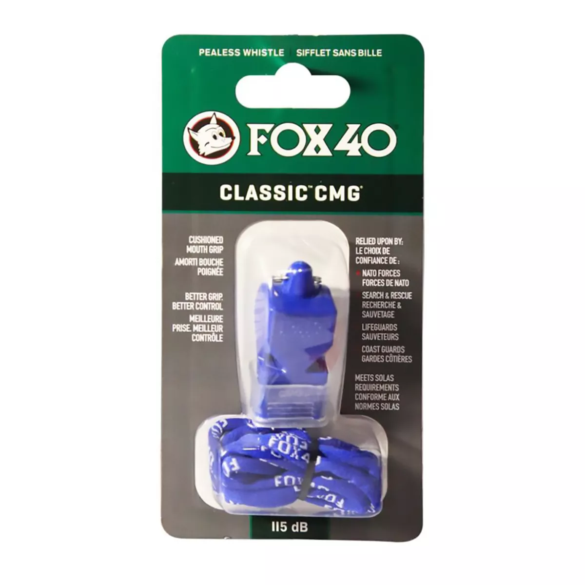 Silbato Arbitro Plastico Profesional Fox 40 Referee Classic