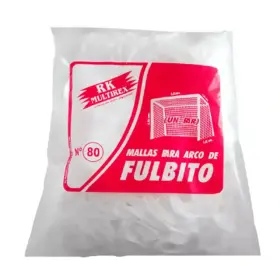 REDES PARA ARCO DE FULBITO - POLIPROPILENO TORCIDO - BLANCO