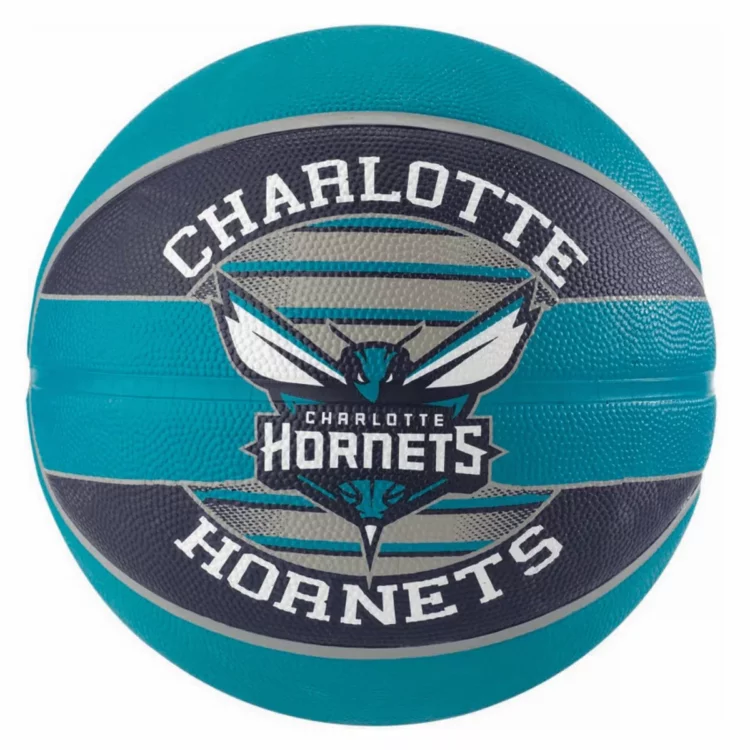 Pelota de Básket Spalding NBA Team Charlotte Hornets Outdoor - Imagen 2