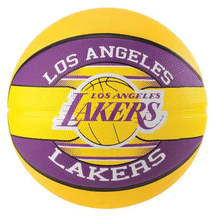 Pelota de Básket Spalding NBA Team Lakers Outdoor - Imagen 2