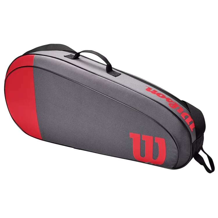 Raquetero Wilson Team 3 Pk Rojo/Gris - Imagen 2