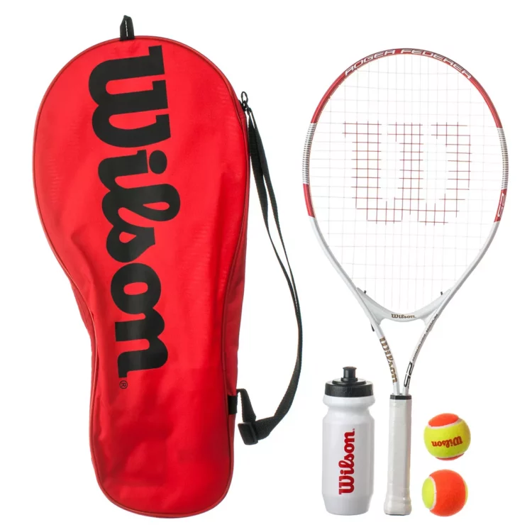 Raqueta De Tenis Wilson 25  + Pelotas + Estuche
