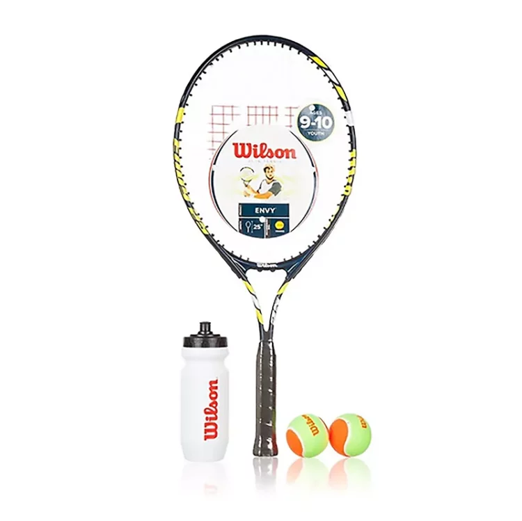 Raqueta De Tenis Wilson Envy 25 Blue + Pelotas + Estuche