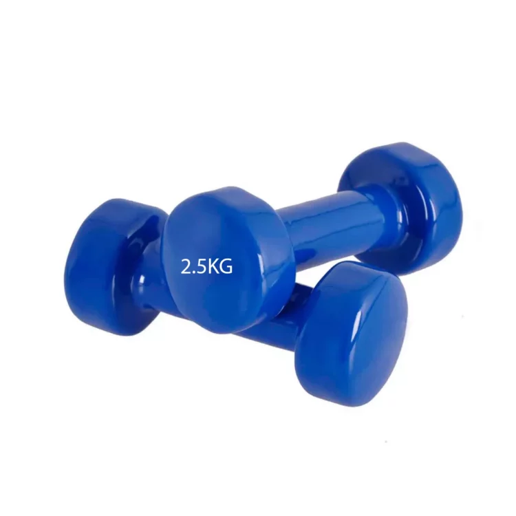 Mancuernas Plastificadas 2.5 Kg – Par De Pesas