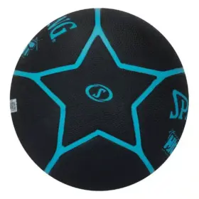 Alternative view of PELOTA PARA BASKET SPALDING HIGHLIGHT GOMA BLACK BLUE - #7