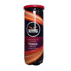PELOTAS DE TENIS WINNER KING COMPETENCIA X3 UNID.