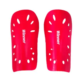 Canilleras para Fútbol Winner - Rojo