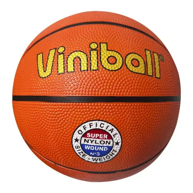 PELOTA DE BÁSKET VINIBALL GOMA NARANJA TALLA 3