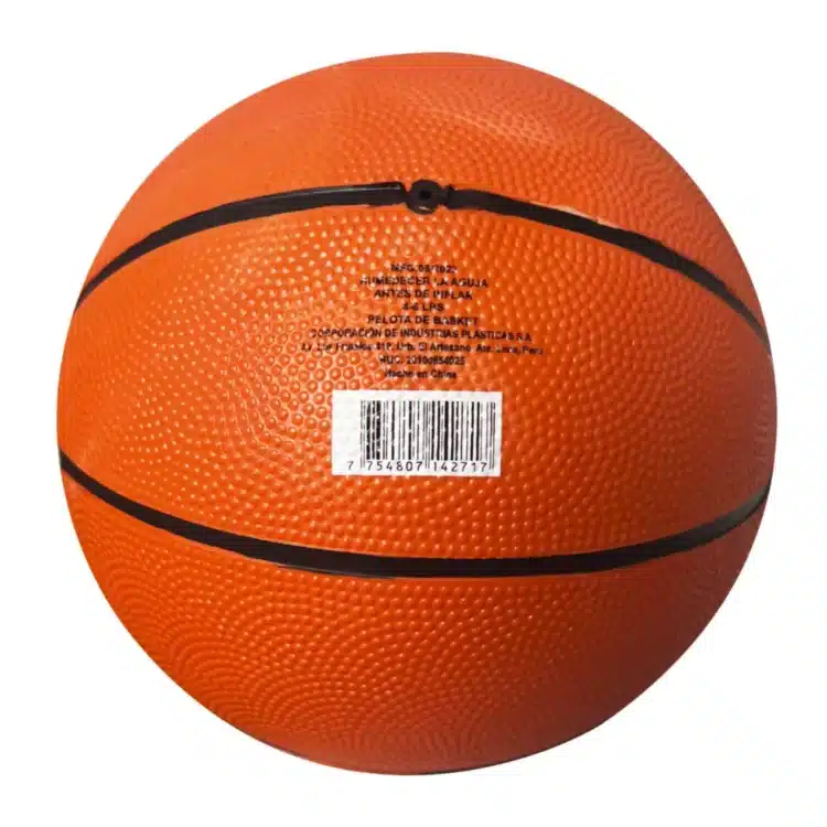 PELOTA DE BÁSKET VINIBALL GOMA NARANJA TALLA 3 - Imagen 3