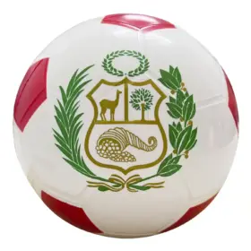 PELOTA DE FUTBOL VINIBALL SEMIDEPORTIVO ESCUDO PERÚ #5