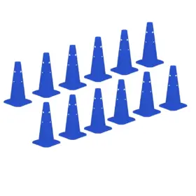 Alternative view of Pack X 12 Conos de 35cm c/orificios – Grueso