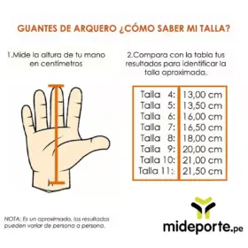 Alternative view of Guantes de Arquero Fútbol Pro Champ - Amarillo