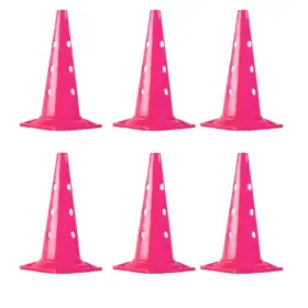 Alternative view of Pack X 6 Conos de 35cm c/orificios – Delgado