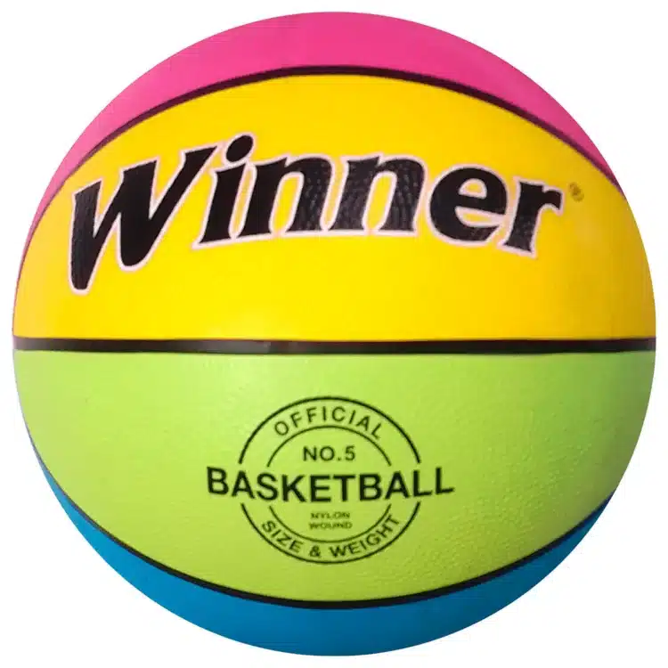 Pelota de Básket Winner Multicolor - Talla 5