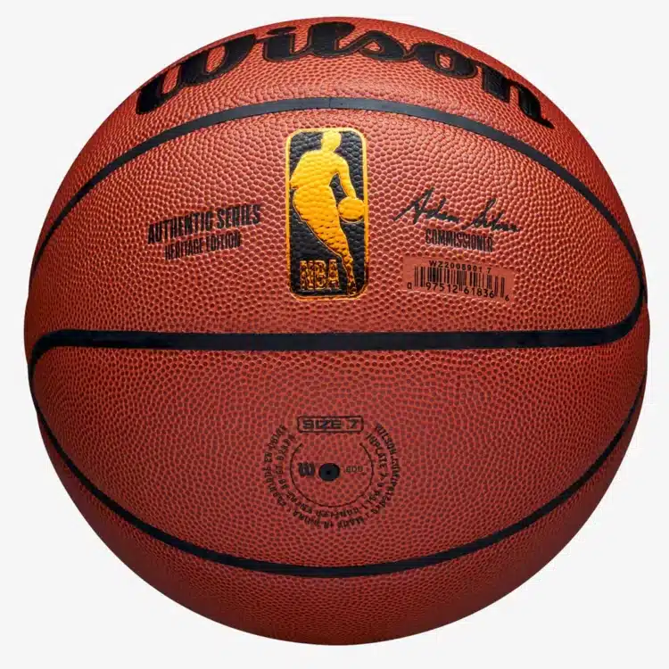 PELOTA PARA BASKET WILSON NBA AUTHENTIC HERITAGE - #7 - Imagen 4