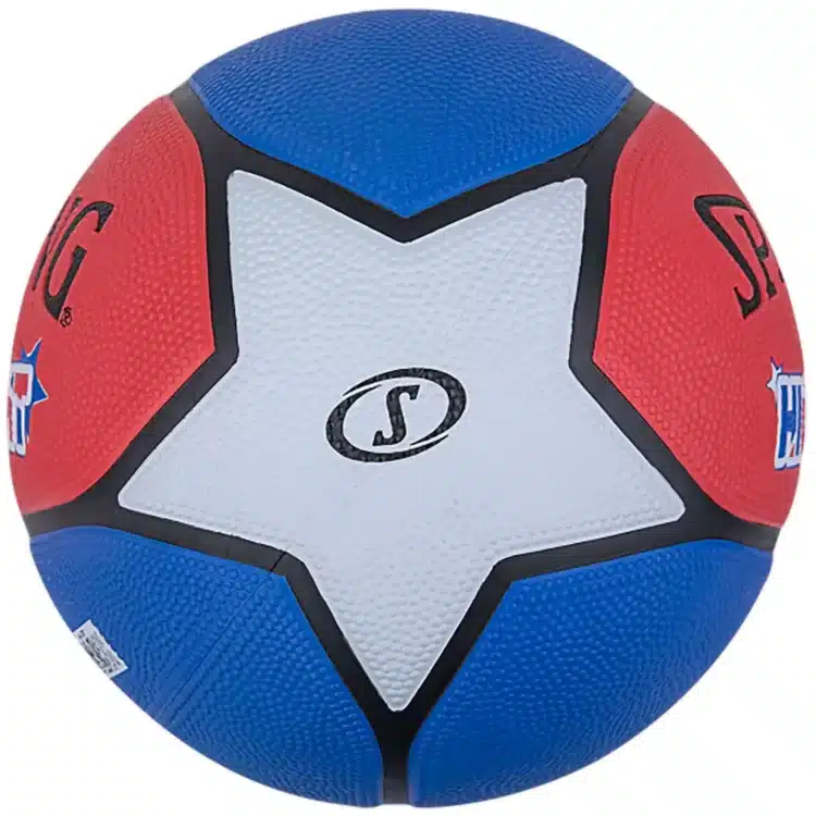 PELOTA PARA BASKET SPALDING HIGHLIGHT GOMA R/W/B - #7 - Imagen 3