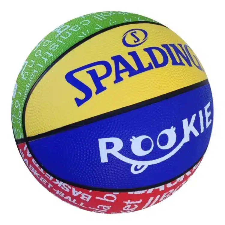 PELOTA PARA BASKET SPALDING ROOKIE MULTICOLOR #5 - Imagen 2