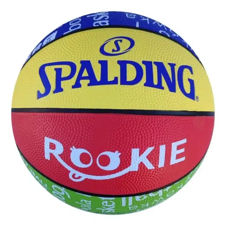 PELOTA PARA BASKET SPALDING ROOKIE MULTICOLOR #5 - Imagen 3