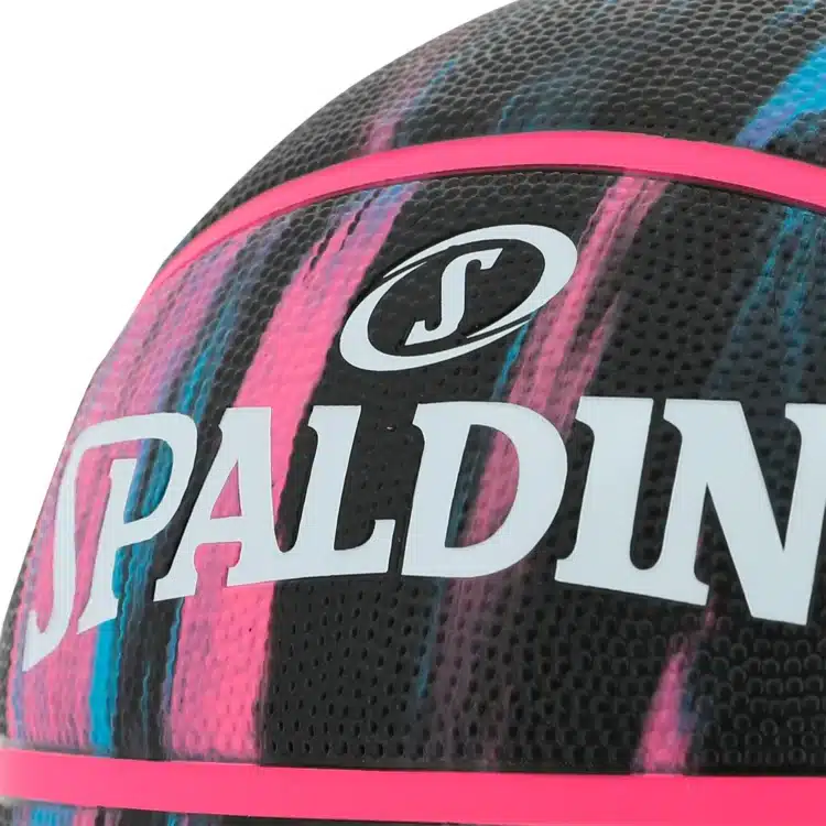 PELOTA PARA BASKET SPALDING MARBLE GOMA BLACK - #6 - Imagen 3