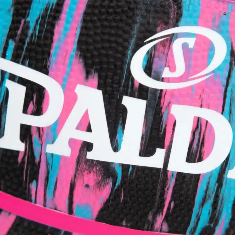 PELOTA PARA BASKET SPALDING MARBLE GOMA BLACK - #6 - Imagen 4