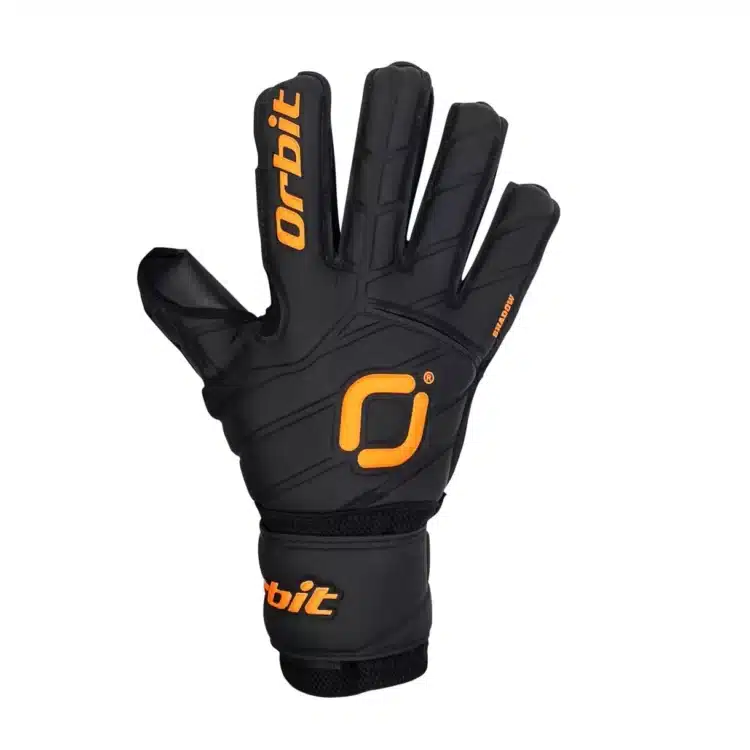 GUANTES DE ARQUERO FÚTBOL ORBIT SHADOW - NEGRO/NARANJA - Imagen 2