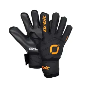 GUANTES DE ARQUERO FÚTBOL ORBIT SHADOW - NEGRO/NARANJA