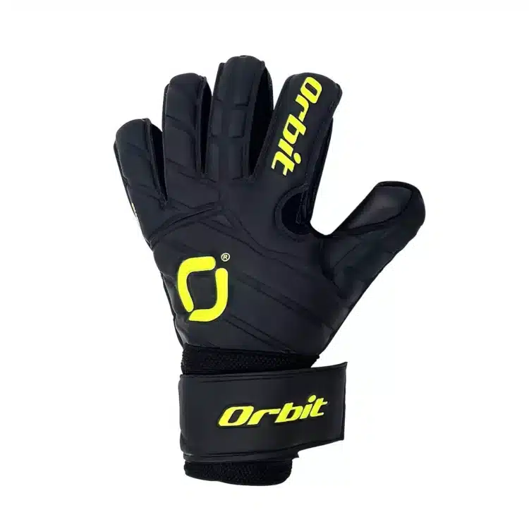 GUANTES DE ARQUERO FÚTBOL ORBIT SHADOW - NEGRO/AMARILLO - Imagen 2