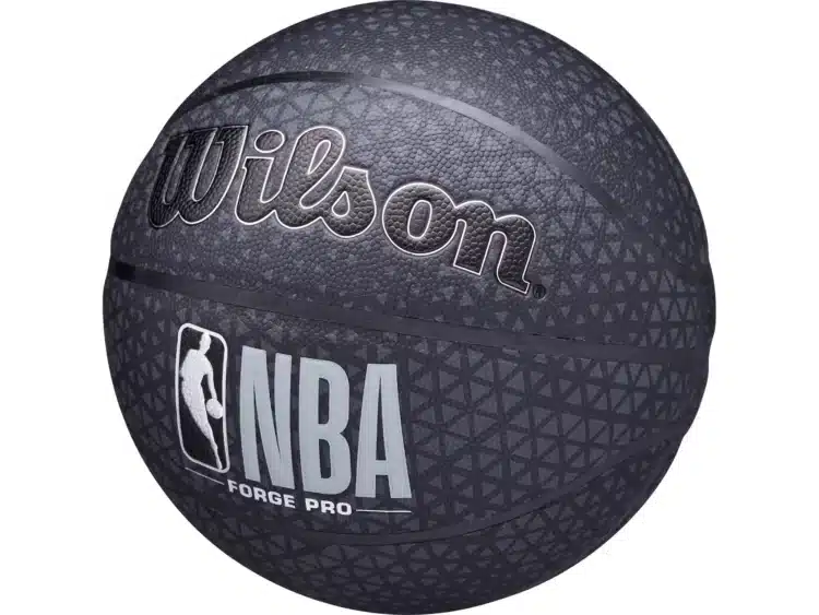 PELOTA DE BASKET WILSON NBA FORGE PRO NEGRO - #7 - Imagen 4