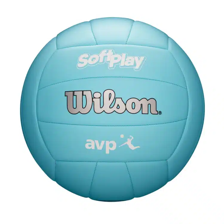 PELOTA DE VOLEY WILSON AVP SOFT PLAY #5 - CELESTE
