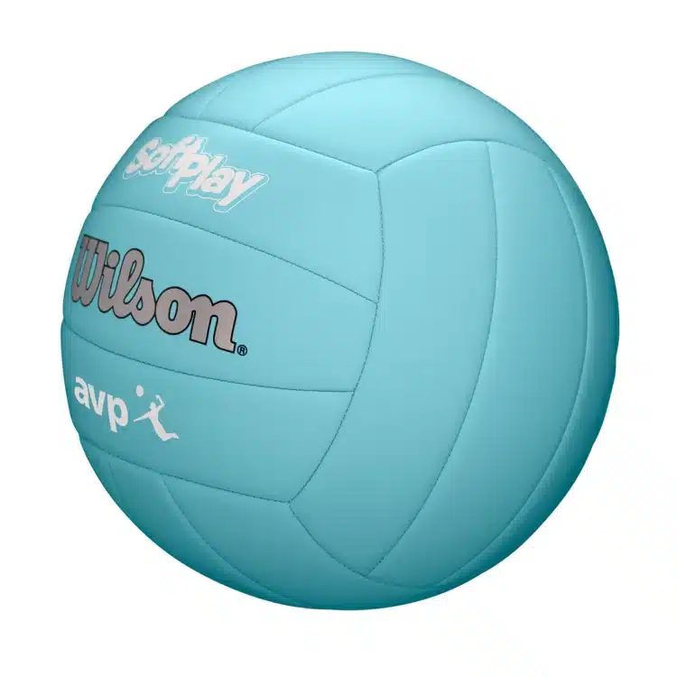 PELOTA DE VOLEY WILSON AVP SOFT PLAY #5 - CELESTE - Imagen 2