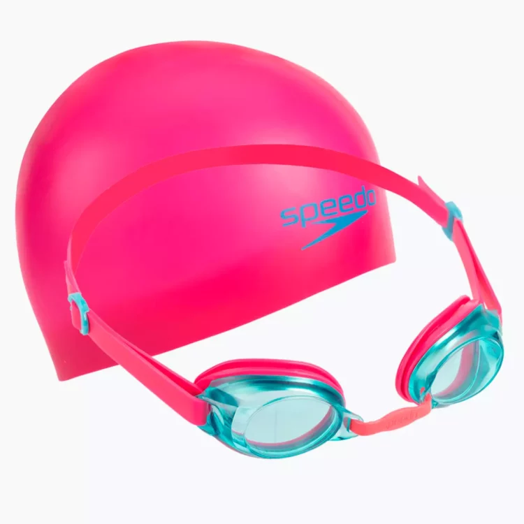SET DE LENTE NATACIÓN SPEEDO JET JUNIOR - FUCSIA