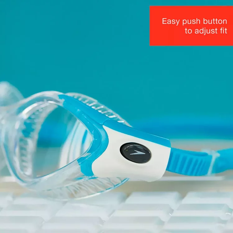 LENTE NATACIÓN SPEEDO FUTURA BIOFUSE FLEXISEAL WOMEN BLUE/CLEAR - Imagen 5