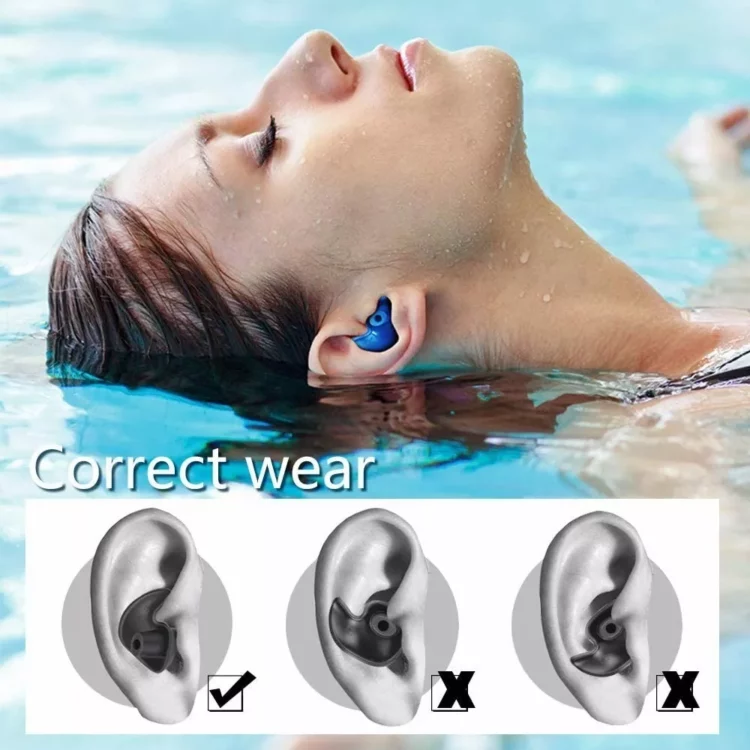 TAPÓN PARA NATACIÓN SPEEDO ERGO EARPLUG - AZUL - Imagen 5